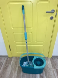 Набір для прибирання з віджиманням Leifheit 52101 CLEAN TWIST Disc Mop Ergo фото від покупців 7