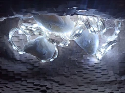 Светодиодная гирлянда штора занавес "Роса" 3*3метра 300LED USB WW теплый белый фото от покупателей 9