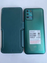 Чохол-книжка з екошкіри для телефону ZTE Blade V30 Жовтий фото от покупателей 2