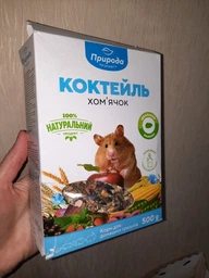 Корм для хомяков Природа "Хомячок" 500 г (4820157400463) фото от покупателей 4
