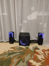 Акустическая система Vertux SonicThunder-80 Вт 2.1 LED Black (sonicthunder-80.eu) фото от покупателей 3