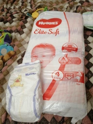 Подгузники Huggies Elite Soft 4 Box 8-14 кг 120 шт (5029053578125) фото от покупателей 14