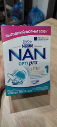 Детская смесь начальная молочная сухая NAN 1 Optipro с 5 олигосахаридами и L. Reuteri для детей с рождения 1 кг (8445291394407) фото от покупателей 5