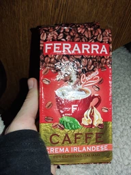 Кофе молотый Ferarra Crema Irlandese с ароматом ирландского крема 250г фото от покупателей 10