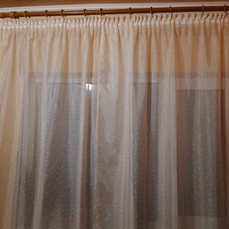 Штори тюлеві кухонні Adagio Windows Decor світло-бежеві у смужку у розмірах 2,7х1,7м фото от покупателей 2