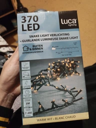 Светодиодная гирлянда Luca Lighting Змейка теплый белый 10.4 м (8718861684315) фото от покупателей 5