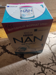 Детская смесь начальная молочная сухая NAN 1 Optipro с 5 олигосахаридами и L. Reuteri для детей с рождения 1 кг (8445291394407) фото от покупателей 2