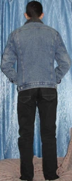 Джинсовая куртка с мехом мужская Colin's CL1055638 S Buddy Wash (8682240896036)