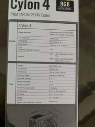 Кулер Aerocool Cylon 4 (ACTC-CL30410.06)