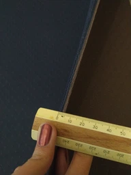 Килимок для йоги та фітнесу PowerPlay 4150 TPE Premium Performance Mat Синій (183x61x0.6) фото от покупателей 6