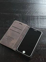 Чохол книжка Caseme з магнітом для iPhone 7 / 8 бордовий гаманець фото від покупців 5