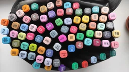 Набор скетч маркеров для рисования Touch 36 шт./уп. двусторонние профессиональные фломастеры с чехлом