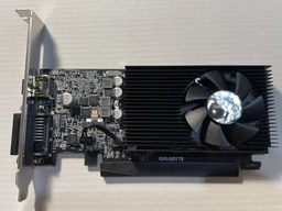 Видеокарта Gigabyte PCI-Ex GeForce GT 1030 Low Profile 2GB GDDR5 (64bit) (1227/6008) (DVI, HDMI) (GV-N1030D5-2GL) фото от покупателей 10