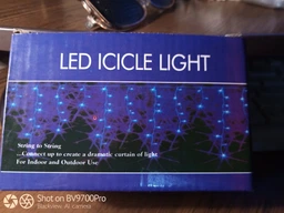 Гирлянда штора водопад Max Light 2*2 метра занавес дождь 240LED Теплый-белый фото от покупателей 2