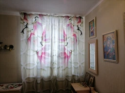 Фотоштора Wellmiх Цветы фуксии фото от покупателей 1