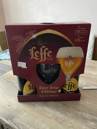 Подарочная упаковка пива Leffe Blonde светлое 6.6% 0.75 л и пива Leffe Brune темное 6.5% 0.75 л + фирменный бокал 0.33 л (4820034922286) фото от покупателей 2