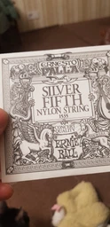 Струны для классической гитары Ernie Ball 2406 Ernesto Palla Nylon Black & Silver