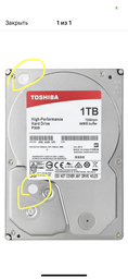 Жесткий диск Toshiba P300 1TB 7200rpm 64MB HDWD110UZSVA 3.5 SATA III фото от покупателей 12
