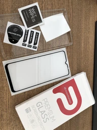 Захисне скло Armorstandart Icon для Samsung Galaxy A12 / M12 / A12 Nacho Black (ARM57968) фото від покупців 3