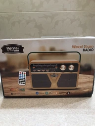Радіо акумуляторне з Bluetooth і пультом управління Kemai Retro Gold MD-505-BT фото від покупців 5
