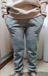 Спортивные штаны на флисе женские ISSA PLUS 12272 S Коричневые (issa2007682667901) фото от покупателей 3