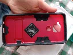 Чехол Iron для Xiaomi Redmi Note 9 бронированный бампер Red фото от покупателей 1