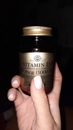 Витамин D3 SOLGAR "Vitamin D3 (Cholecalciferol)" холекальциферол, 1000 МЕ (180 таблеток) фото от покупателей 3