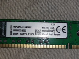 Модуль памяти для компьютера DDR3L 4GB 1600 MHz AMD (R534G1601U1SL-U)