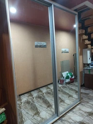 Шкаф-купе Фенікс Зеркало 140x60x240 см двухдверный Венге магия (FM007830)