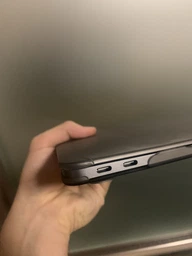 Чехол накладка Hardshell Case для Macbook Air 13,3" M1 (2018-2020) (A1932/A2179/A2337) Gray фото от покупателей 3