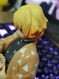 Игровая фигурка Зеницу Агацума из аниме Клинок, рассекающий демонов Demon Slayer: Kimetsu no Yaiba от Sanix (DSKZA03) фото от покупателей 13