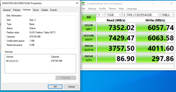 Накопичувач SSD M.2 2280 1TB Kingston (SKC3000S/1024G)
