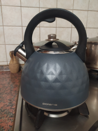 Чайник для плиты Polaris Kontur 3 л Черный (Kontur-3L)