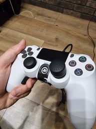 Силиконовые накладки на аналоговые стики Game Teh X для джойстика PS4 черный 8 шт фото от покупателей 16