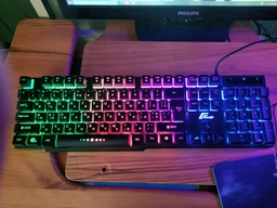 Клавиатура проводная Frime Firefly USB (FLK18100) фото от покупателей 1