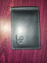Портмоне кожаное Grande Pelle leather-11294 Черное