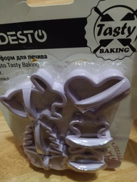 Набор форм для печенья ARDESTO Tasty Baking 6 шт Лиловый (AR2308LP) фото от покупателей 1