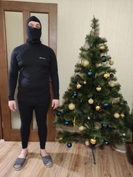 Комплект термобілизни чоловічий повсякденний Rough Radical Black Iron чорний XXL фото від покупців 10