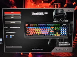 Клавиатура Modecom Volcano Hammer 2 RGB Removable Blue Switch (K-MC-HAMMER2-U-BLUE-RGB-R) Black USB фото от покупателей 8