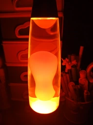 Настольная Лава лампа с воском LAVA LAMP 34,5см Оранжевая фото от покупателей 1