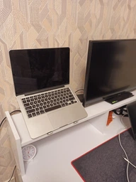 Подставка HQ-Tech HQ-CP-AIR для ноутбуков MacBook Air Pro алюминиевая фото от покупателей 2