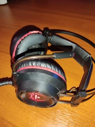 Наушники Real-El GDX-7450 Black-red (EL124100039) фото от покупателей 3