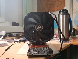 Теплоотводный медный радиатор PcCooler 13 мм х 12 мм х 5 мм блистер 8 шт RHS03 фото от покупателей 8
