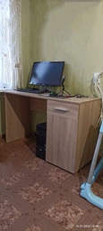 Стіл письмовий Moreli Charlie Ш1200/В760/Г500 мм Бетон темний фото від покупців 1