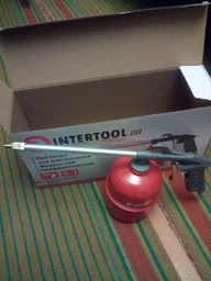 Пневмопістолет для розпилення рідин Intertool 700 мл 10 bar (PT-0704) фото від покупців 3