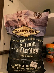 Сухий корм з лососем та індичкою Carnilove Puppies Salmon Turkey Карнілов для цуценят всіх порід 1,5 кг (8595602508839) фото от покупателей 1