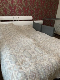 Бортики на ліжко сірі. Розмір 1 секції 50 * 30 * 7 см. Z2360 1 секция Серый фото от покупателей 3