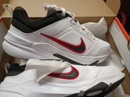 Мужские кроссовки кожаные Nike Defyallday DJ1196-100 44.5 (10.5) 28.5 см Белый/Синий (195237090198)