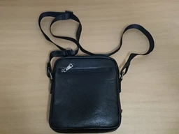 Мужская кожаная сумка-мессенджер Tiding Bag A25-17622-3A Черная фото от покупателей 2