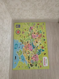 Пазли класичні "Карта України" 300706, 100 елементів фото от покупателей 5